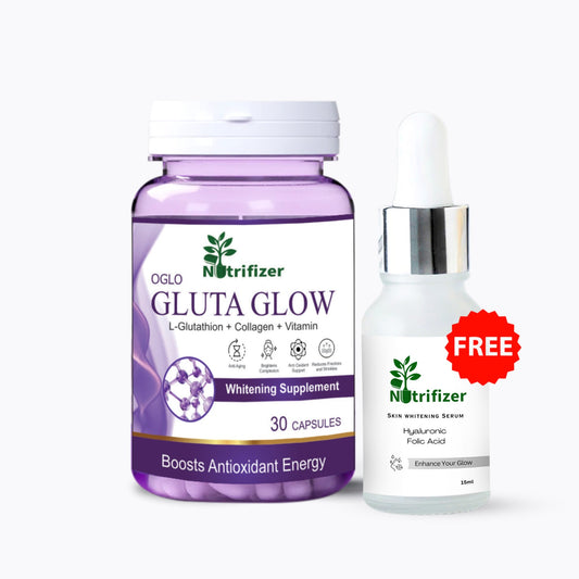 Glutathione Capsules + Free Whitening Serum